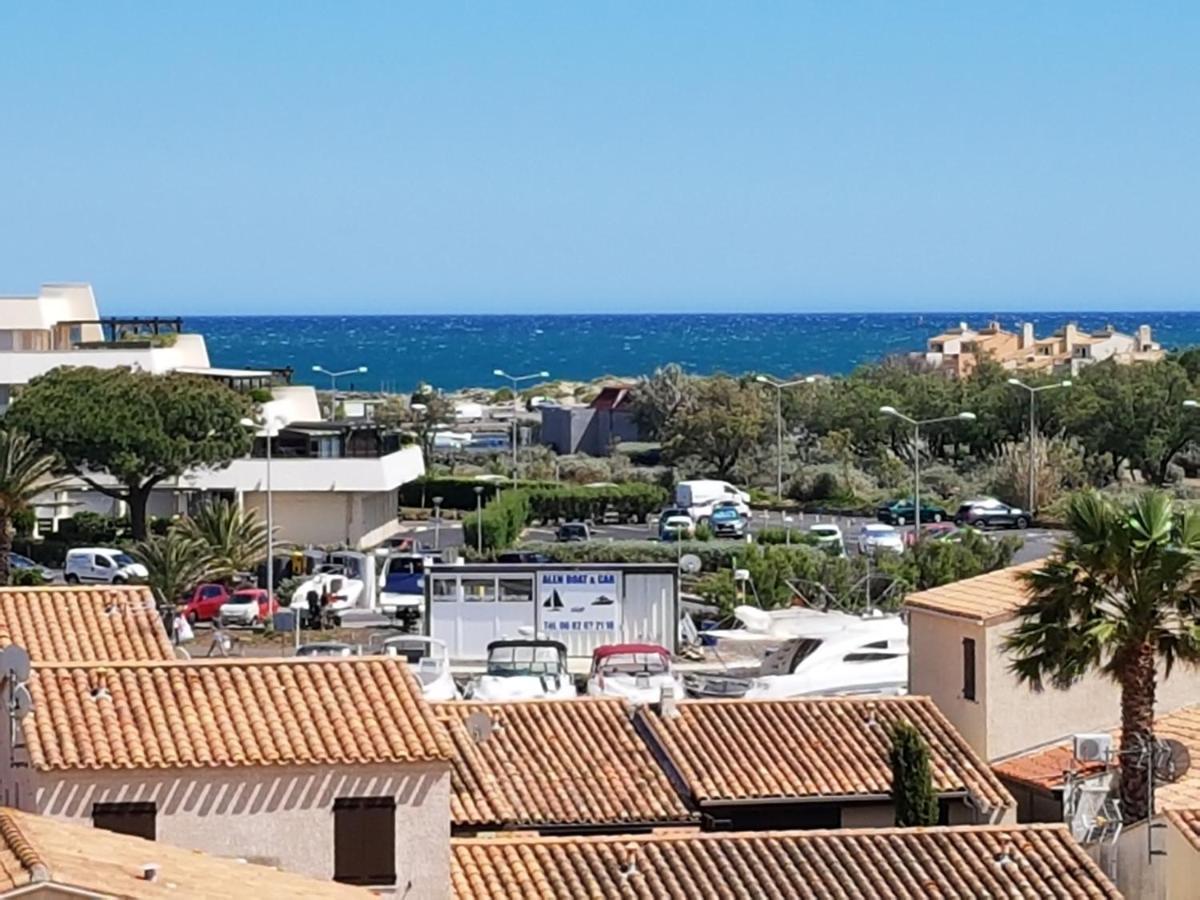 Studio Vue Mer Panoramique, Piscine Port Venus Village Naturiste Агд Екстер'єр фото